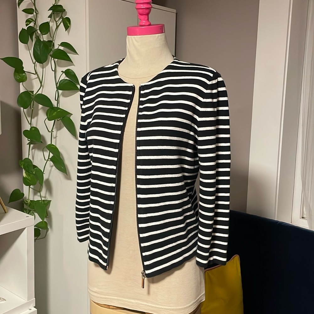 SOLD Chaps striped jacket